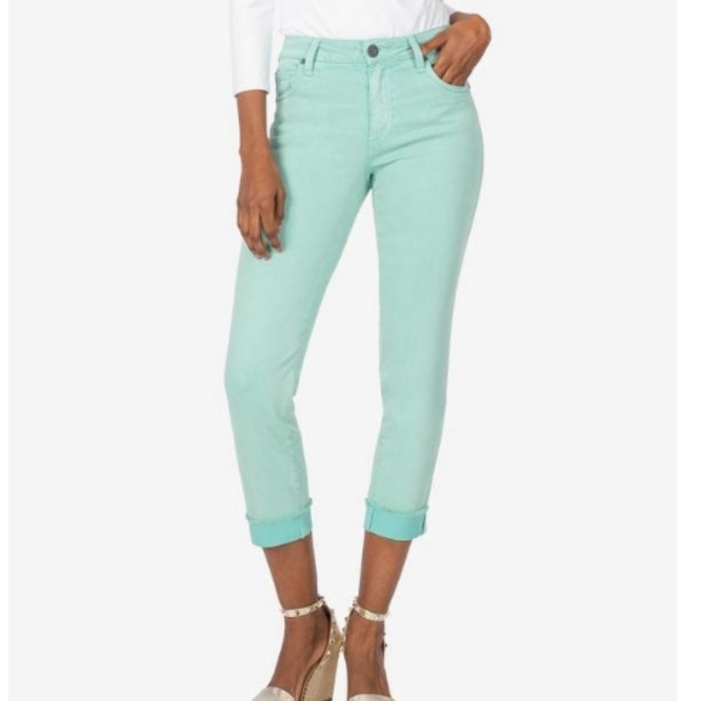 New Kut from the kloth Amy mint crop 18